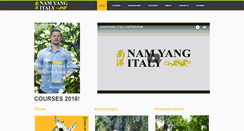 Desktop Screenshot of namyangitaly.com